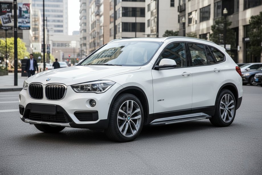 BMW X1 F48 2015–2022 Bočni pragovi Bosphore Grey (2 kos, aluminij) Image