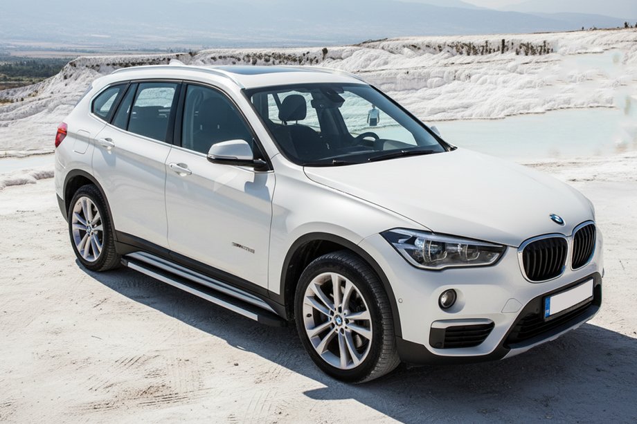 BMW X1 F48 2015–2022 Stranske stopnice Maya V1 (2 kosa, aluminij) Image