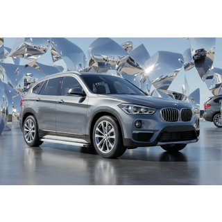 Bočne stopnice Maya V2 (2 kos, aluminij) BMW X1 F48 2015–2022 fotografija 1