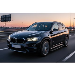 Bočne stopnice Allmond Black (2 kosa, aluminij) fotografija 1