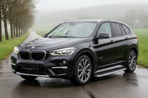 BMW X1 F48 2015–2022 Bočne stopnice Fullmond (2 kos, aluminij) fotografija 1