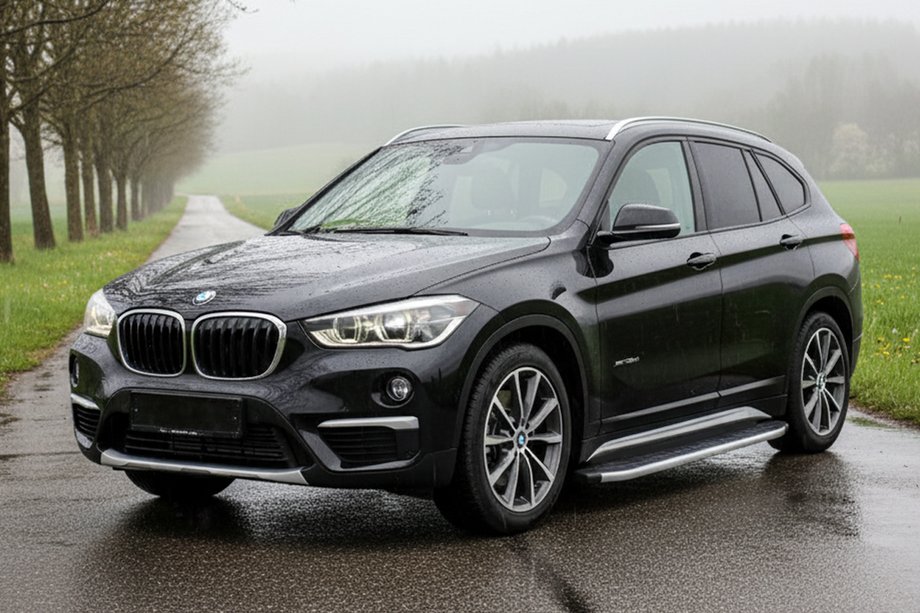 BMW X1 F48 2015–2022 Bočne stopnice Fullmond (2 kos, aluminij) Image