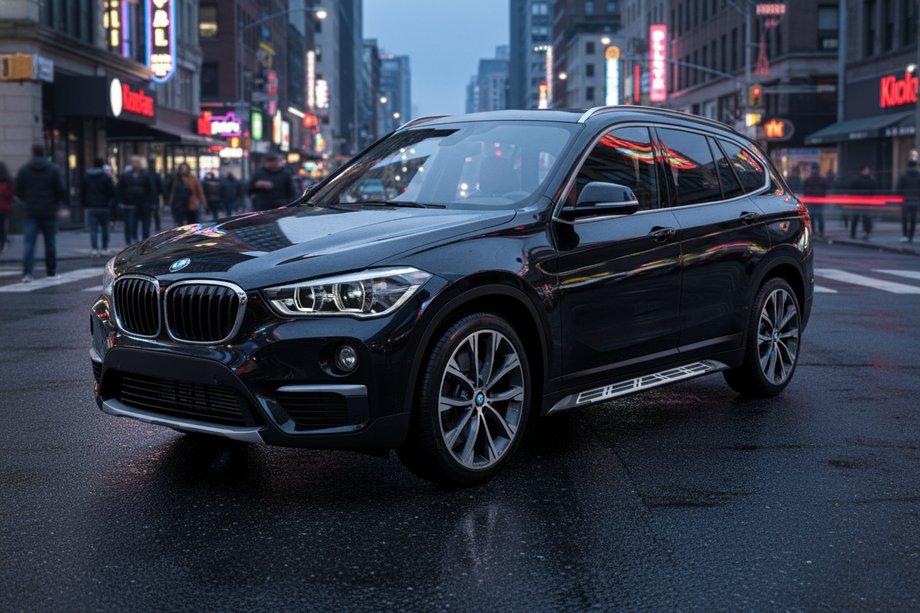 BMW X1 F48 2015–2022 Stranske stopnice Sunrise (2 kos, aluminij) Image