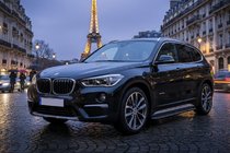 BMW X1 F48 2015–2022 Stranski pragovi Tayga Black (2 kos, aluminij) fotografija 1