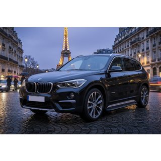 Stranski pragovi Tayga Black (2 kos, aluminij) fotografija 1