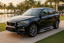 BMW X1 F48 2015–2022 Stranske stopnice Tayga V2 (2 kos, aluminij) fotografija 1