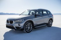 BMW X1 F48 2015–2022 Stranske stopnice Vision New Black (2 kos, aluminij) fotografija 1
