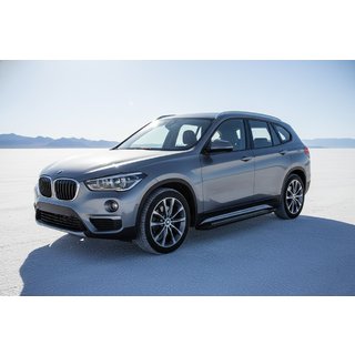 Stranske stopnice Vision New Black (2 kos, aluminij) BMW X1 F48 2015–2022 fotografija 1