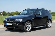 BMW X3 E83 2003–2010 Bočni pragovi Bosphore Grey (2 kos, aluminij) fotografija 1