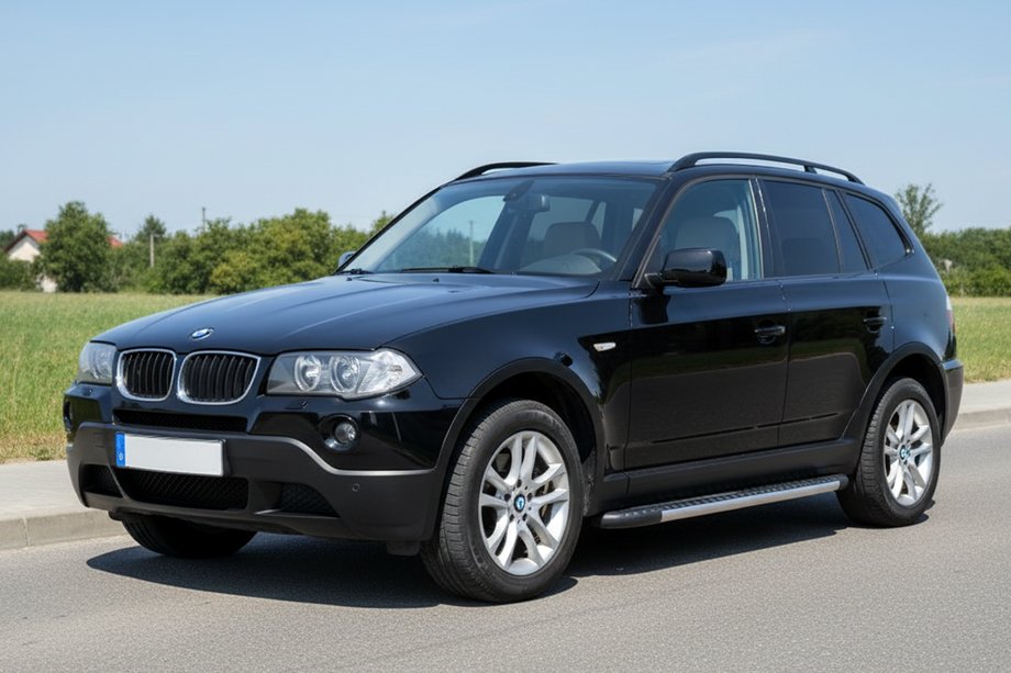 BMW X3 E83 2003–2010 Bočni pragovi Bosphore Grey (2 kos, aluminij) Image
