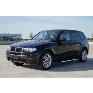 Bočne stopnice Duru (2 kosa, aluminij) BMW X3 E83 2003–2010 fotografija 1
