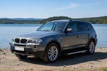 BMW X3 E83 2003–2010 Stranske stopnice Maya V1 (2 kosa, aluminij) fotografija 1