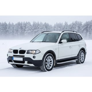 Stranske stopnice Maydos V1 (2 kosa, aluminij) BMW X3 E83 2003–2010 fotografija 1