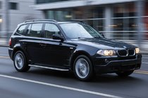 BMW X3 E83 2003–2010 Stranske stopnice Maydos V2 (2 kosa, aluminij) fotografija 1