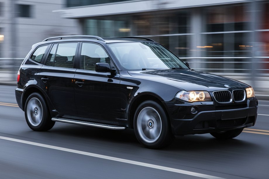 BMW X3 E83 2003–2010 Stranske stopnice Maydos V2 (2 kosa, aluminij) Image