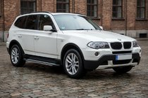 BMW X3 E83 2003–2010 Stranske stopnice Rainbow (2 kos, aluminij) fotografija 1