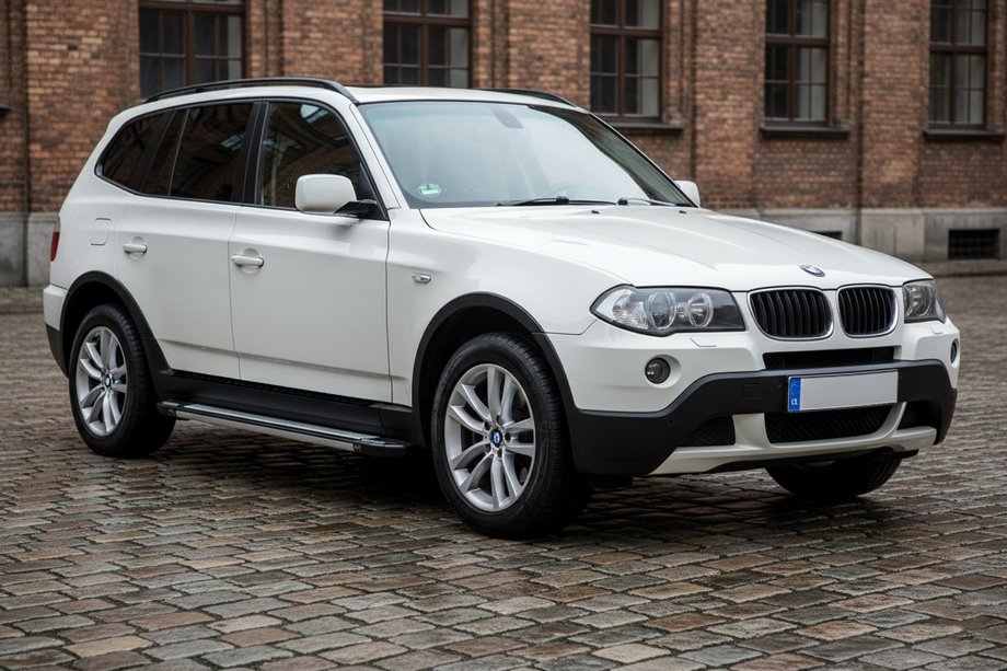 BMW X3 E83 2003–2010 Stranske stopnice Rainbow (2 kos, aluminij) Image