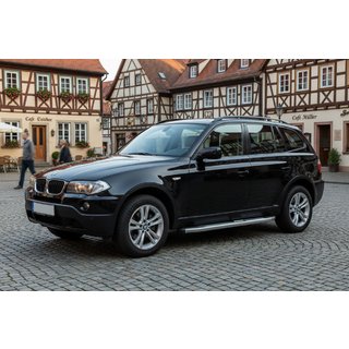 Mevsim Grey bočne stopnice (2 kos, aluminij) BMW X3 E83 2003–2010 fotografija 1