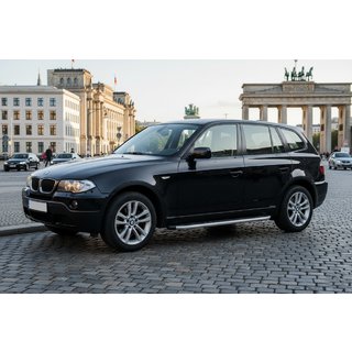 Bočne stopnice Fullmond (2 kos, aluminij) BMW X3 E83 2003–2010 fotografija 1