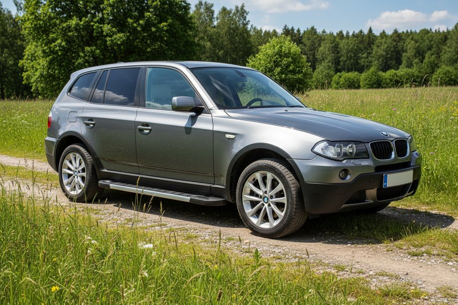 BMW X3 E83 2003–2010 Stranske stopnice RedLine (2 kos, aluminij) Image