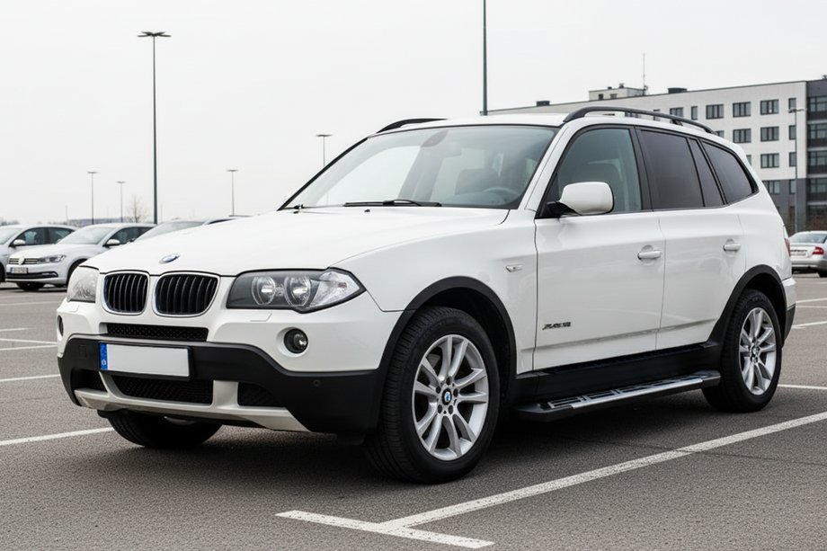 BMW X3 E83 2003–2010 Stranske stopnice Sunrise (2 kos, aluminij) Image