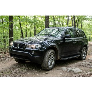 Stranski pragovi Tayga Black (2 kos, aluminij) fotografija 1