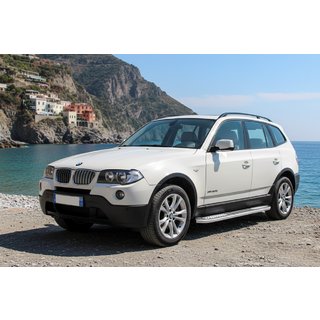 Stranske stopnice Tayga V2 (2 kos, aluminij) fotografija 1