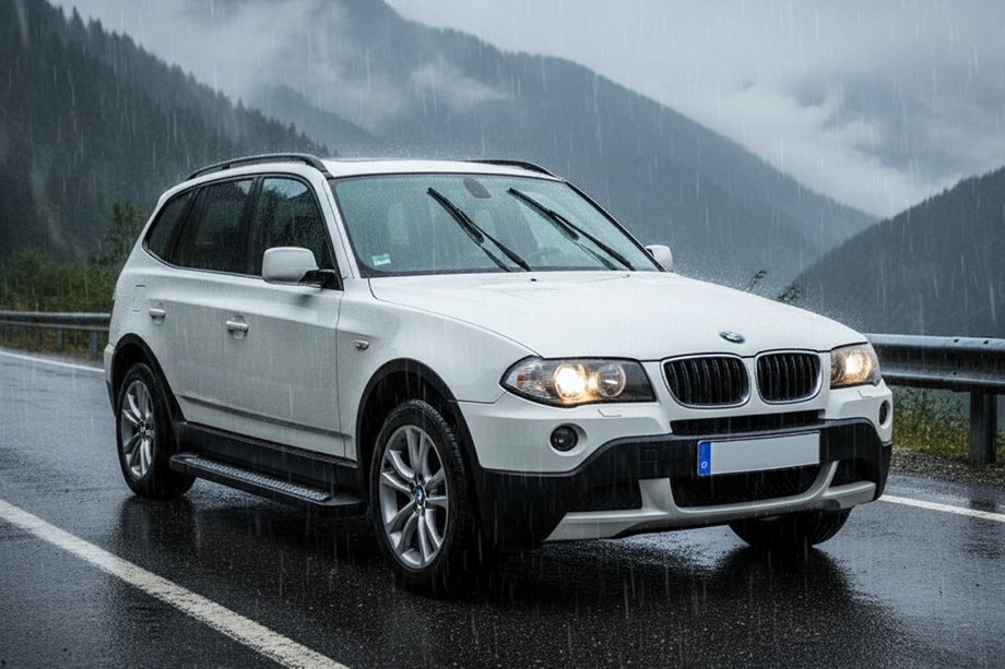 BMW X3 E83 2003–2010 Stranske stopnice Vision New Black (2 kos, aluminij) Image