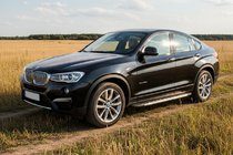 BMW X4 F26 2014–2018 Bočne stopnice Duru (2 kosa, aluminij) fotografija 1