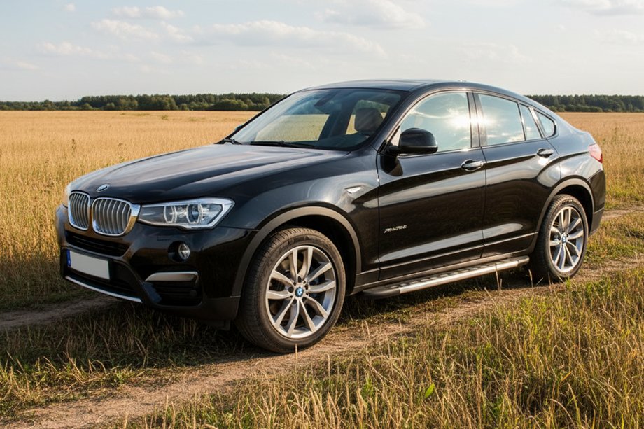 BMW X4 F26 2014–2018 Bočne stopnice Duru (2 kosa, aluminij) Image