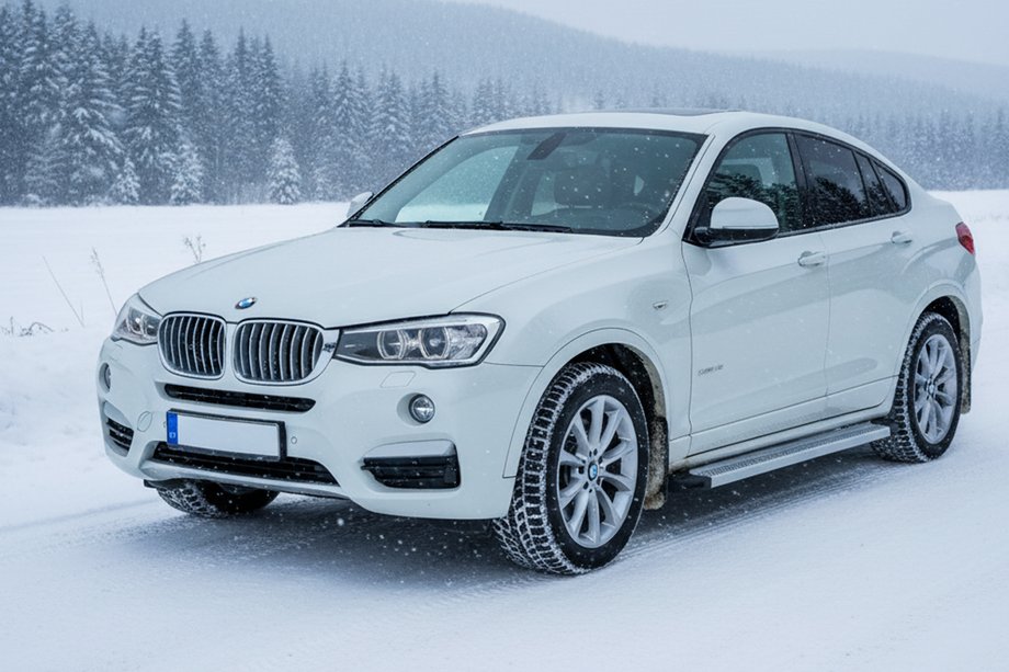 BMW X4 F26 2014–2018 Bočne stopnice Maya V2 (2 kos, aluminij) Image