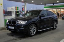 BMW X4 F26 2014–2018 Stranske stopnice Maydos V1 (2 kosa, aluminij) fotografija 1
