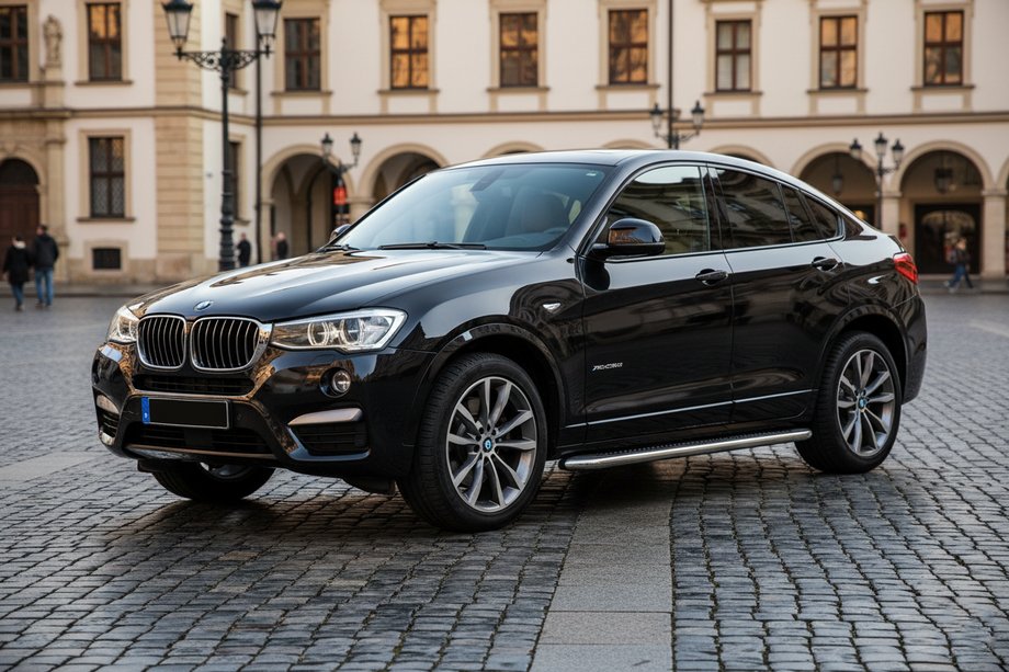 BMW X4 F26 2014–2018 Stranske stopnice Maydos V2 (2 kosa, aluminij) Image