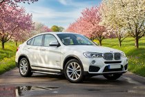 BMW X4 F26 2014–2018 Stranske stopnice Allmond Grey (2 kosa, aluminij) fotografija 1