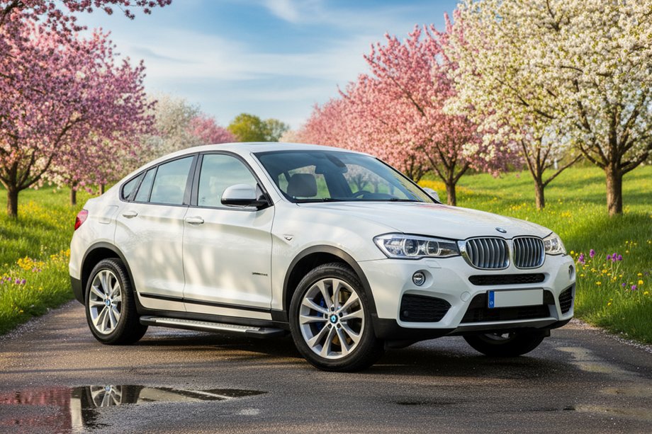 BMW X4 F26 2014–2018 Stranske stopnice Allmond Grey (2 kosa, aluminij) Image