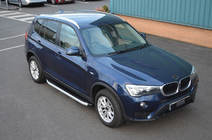 BMW X4 F26 2014–2018 Bočne stopnice Fullmond (2 kos, aluminij) fotografija 3