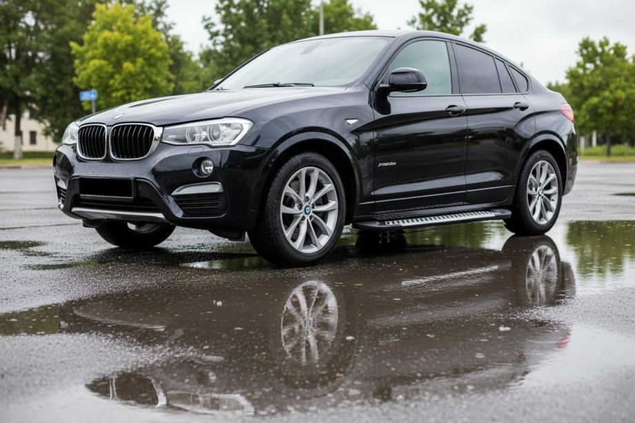 BMW X4 F26 2014–2018 Stranski pragovi Line (2 kos, aluminij) Image