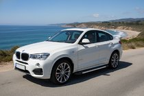 BMW X4 F26 2014–2018 Stranske stopnice RedLine (2 kos, aluminij) fotografija 1