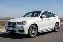 BMW X4 F26 2014–2018 Stranske stopnice Sunrise (2 kos, aluminij) fotografija 1