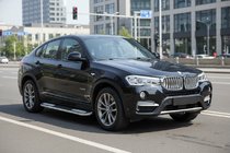 BMW X4 F26 2014–2018 Stranske stopnice Tayga V2 (2 kos, aluminij) fotografija 1
