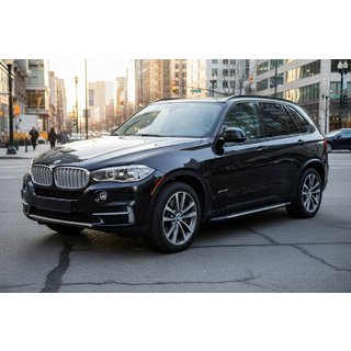 Bočni pragovi Bosphore Grey (2 kos, aluminij) BMW X5 F15 2013–2018 fotografija 1