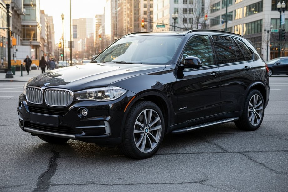 BMW X5 F15 2013–2018 Bočni pragovi Bosphore Grey (2 kos, aluminij) Fotografija 1