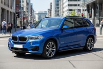 BMW X5 F15 2013–2018 Bočne stopnice Maya Blue (2 kos, aluminij) fotografija 1