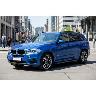 Bočne stopnice Maya Blue (2 kos, aluminij) BMW X5 F15 2013–2018 fotografija 1