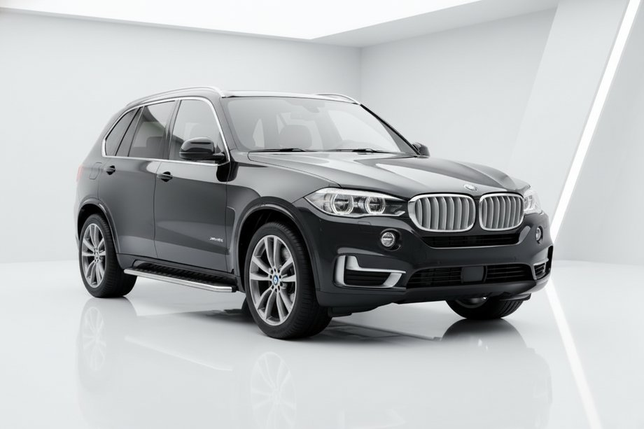 BMW X5 F15 2013–2018 Stranske stopnice Maydos V1 (2 kosa, aluminij) Image