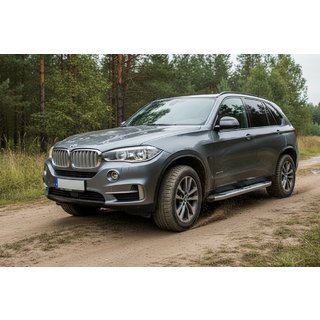Mevsim Grey bočne stopnice (2 kos, aluminij) BMW X5 F15 2013–2018 fotografija 1