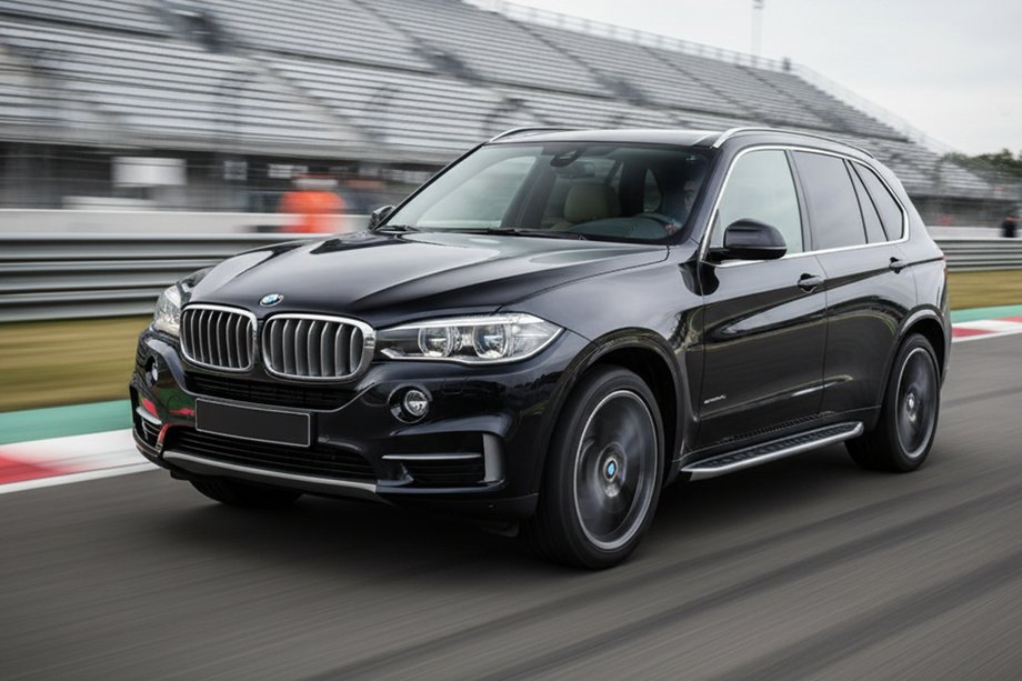 BMW X5 F15 2013–2018 Bočne stopnice Fullmond (2 kos, aluminij) Image