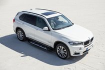 BMW X5 F15 2013–2018 Stranske stopnice Sunrise (2 kos, aluminij) fotografija 1
