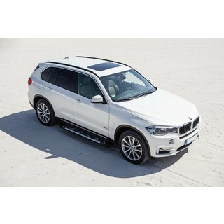 Stranske stopnice Sunrise (2 kos, aluminij) BMW X5 F15 2013–2018 fotografija 1