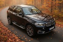BMW X5 F15 2013–2018 Stranske stopnice Tayga V2 (2 kos, aluminij) fotografija 1